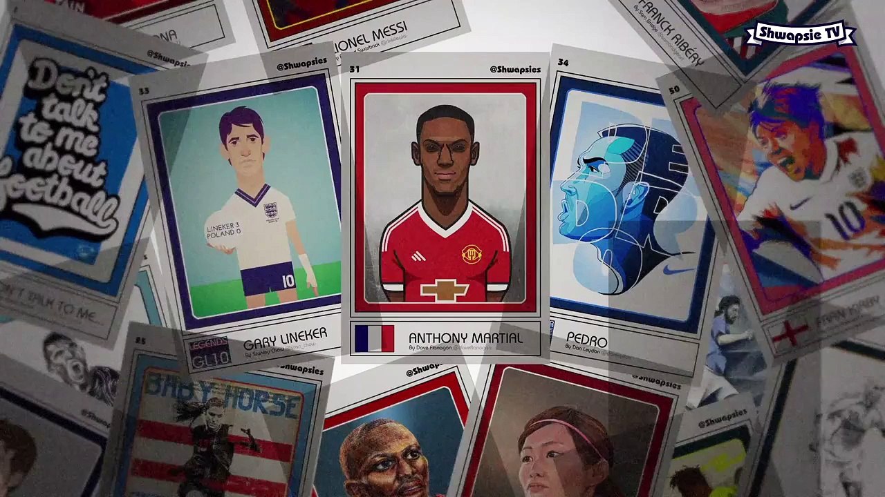 Animation: Anthony Martial Animated in Shwapsies Stickers by @Rikkileaks