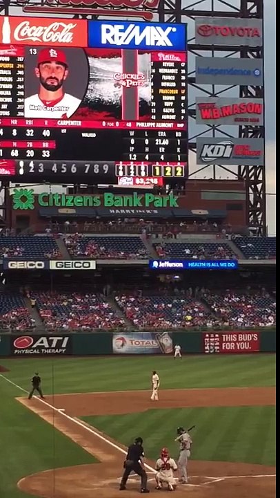 Squirrel au jeu Phillies