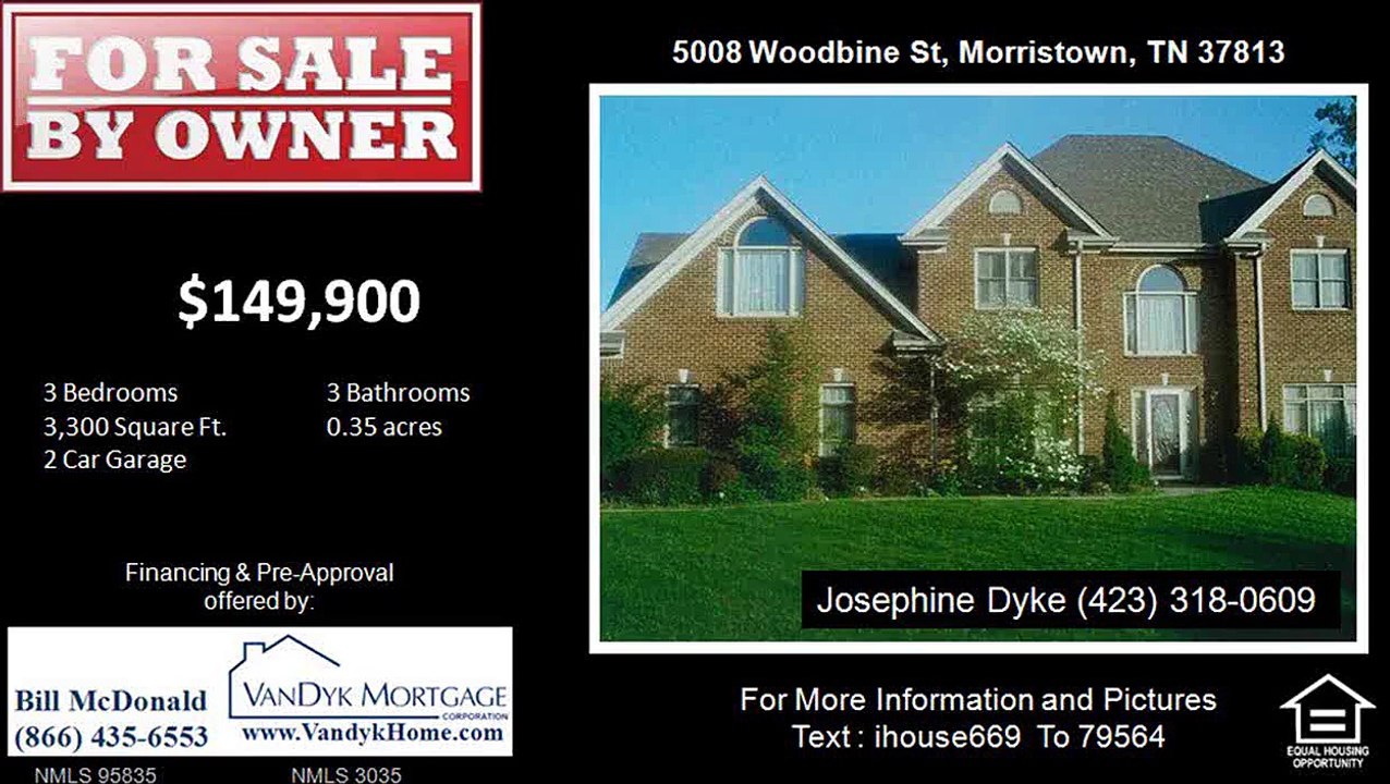 3 bedroom home for sale near Morristown East High School in Morristown TN