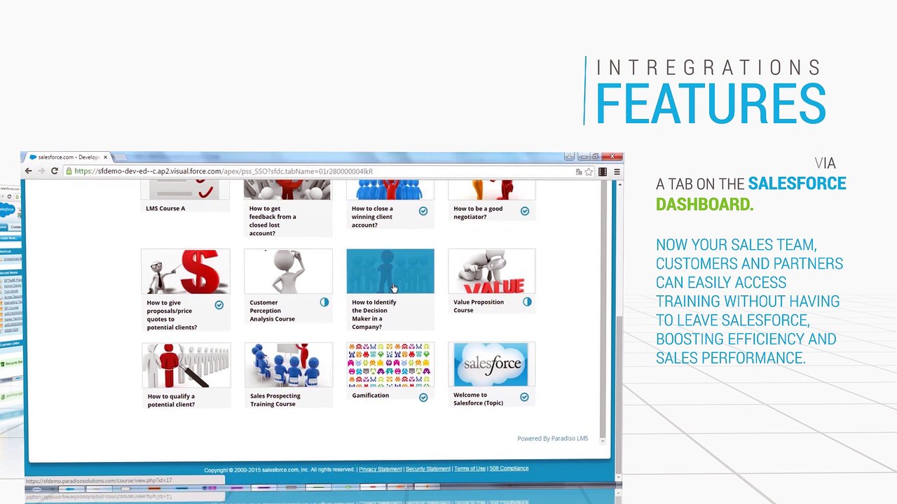 Totara Salesforce Integration Video