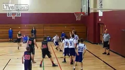 8th Grade Baller Gets Lucky Twice from Full Court