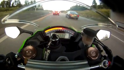 Едешь такой 300 кмч, а тут откуда не возьмись...