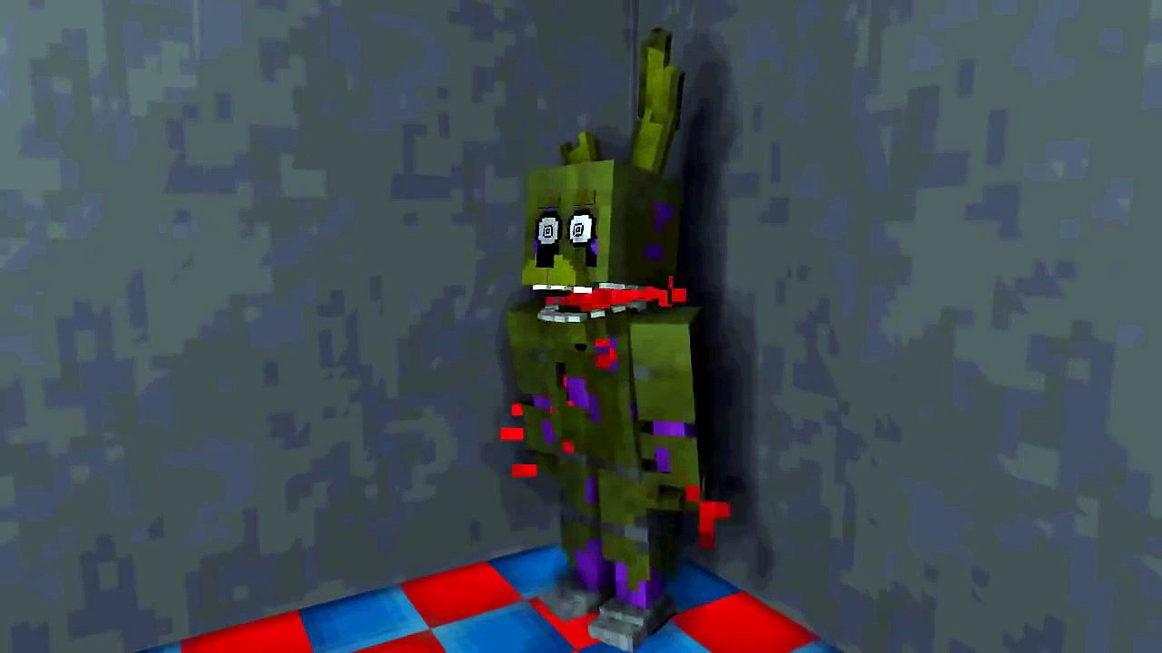 The death of Purple Guy. The birth of Spring Trap. [Mine imator]