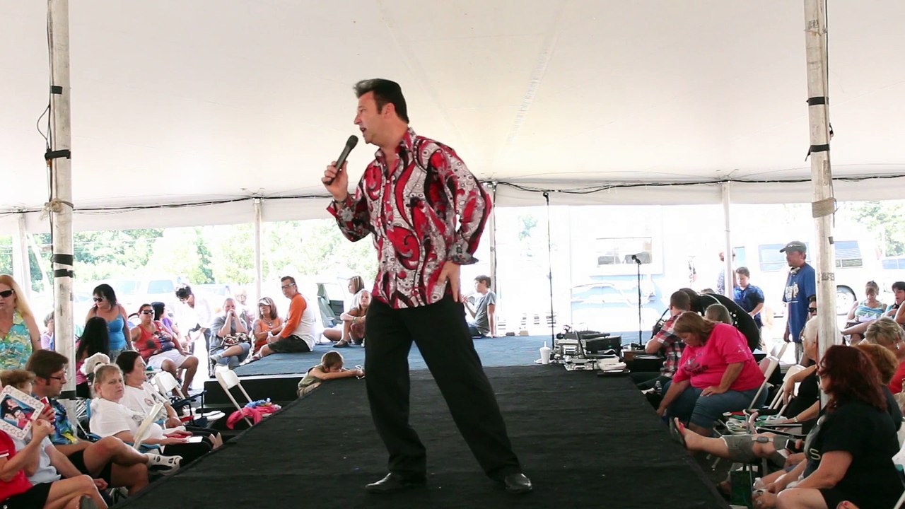 George Nadile sings 'If You Think I Don't Need You' Elvis Week 2015