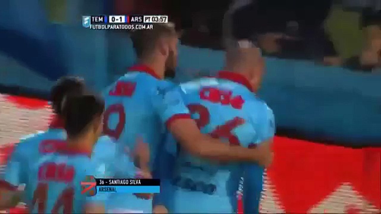 Temperley vs Arsenal (1-2) Primera División 2015 - todos los goles resumen