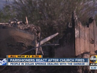 Two churches set on fire in Dolan Springs