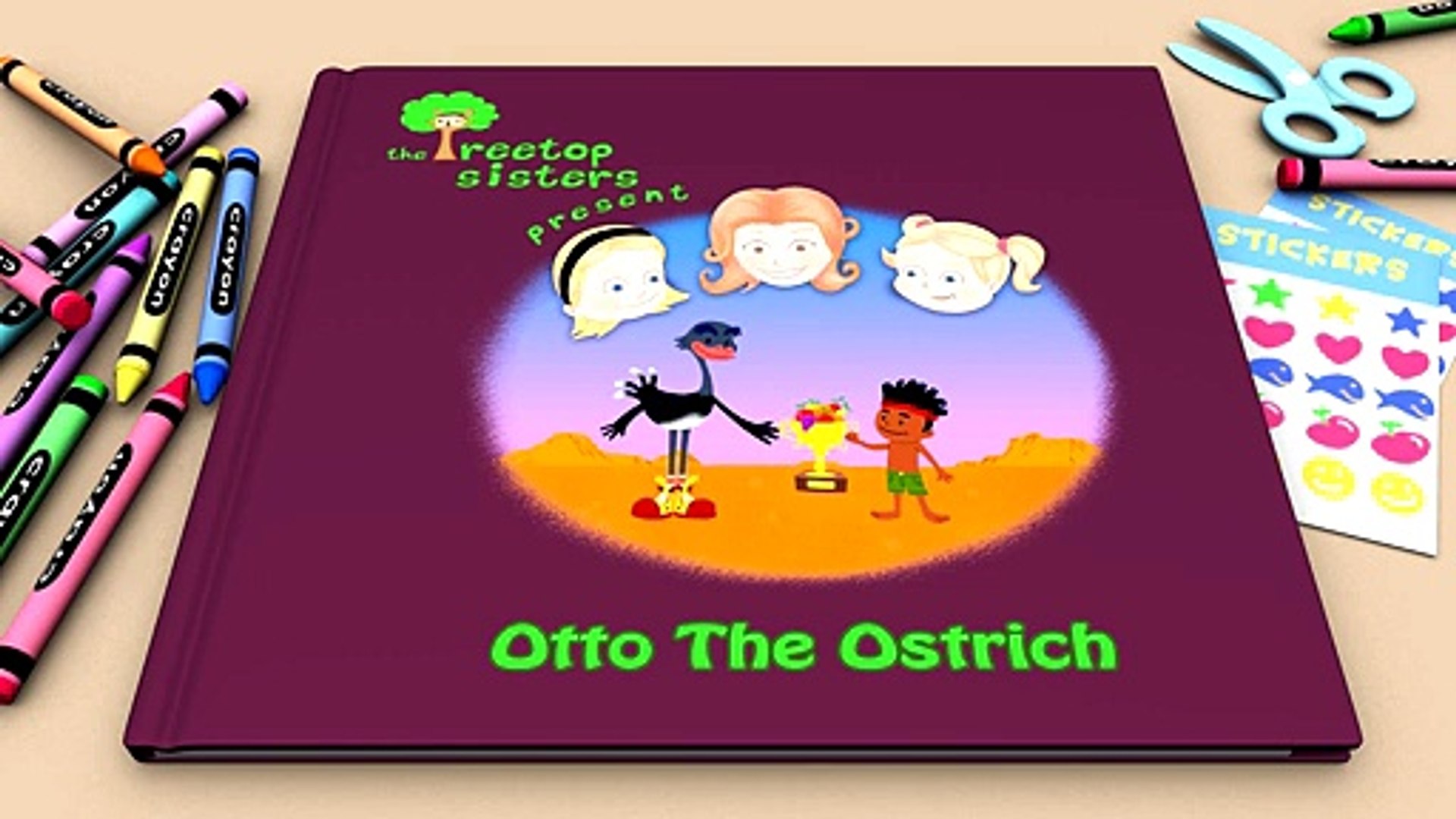 TREETOP SISTERS® - Otto the Ostrich