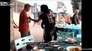 Batsh!t Crazy Woman wants Shark Fin Soup. (Eng Subtitles)