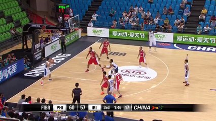 Andray Blatche Reverse Lay-Up - 2015 FIBA Asia Championship September 28,2015