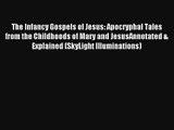Read The Infancy Gospels of Jesus: Apocryphal Tales from the Childhoods of Mary and JesusAnnotated