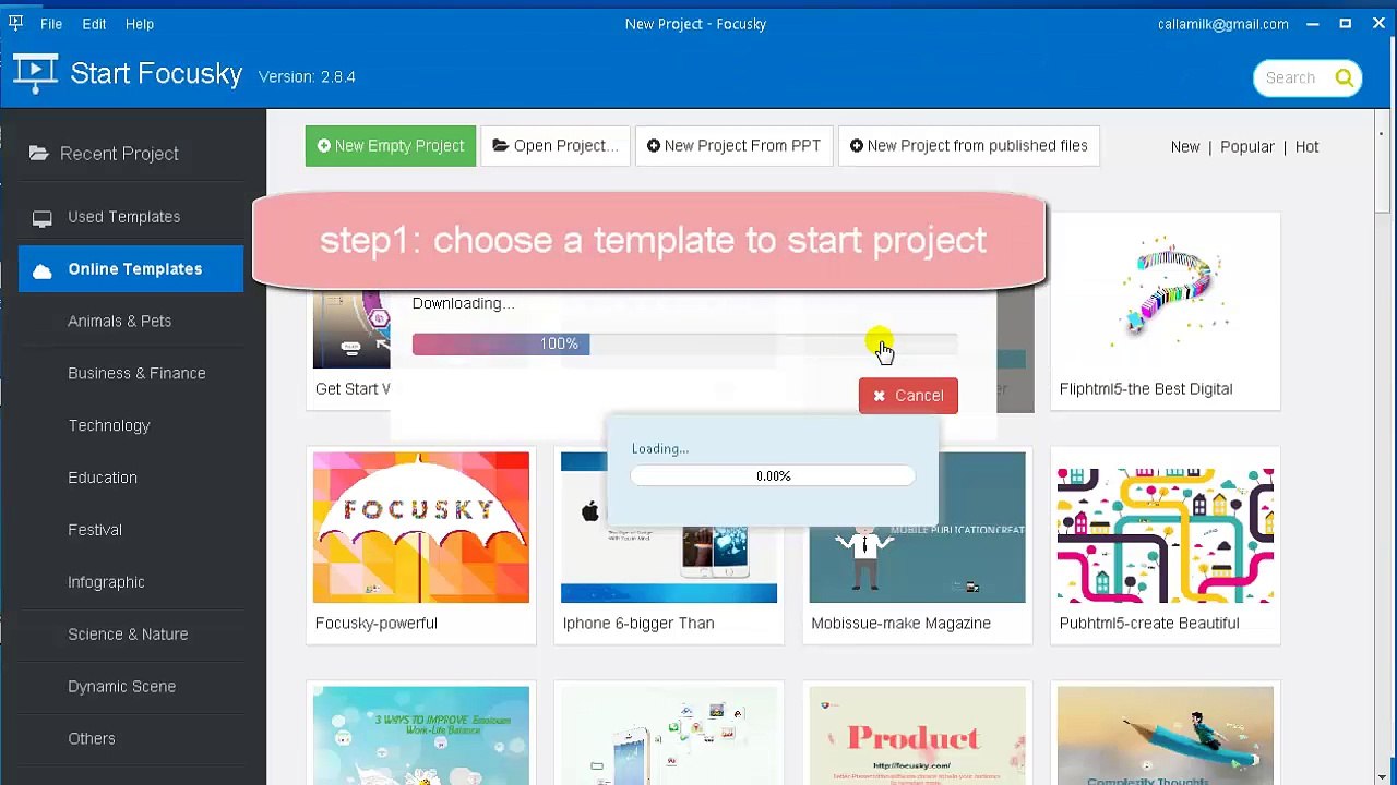 Animated Video Maker Focusky – Make Killing Presentations in 3 Simple Steps