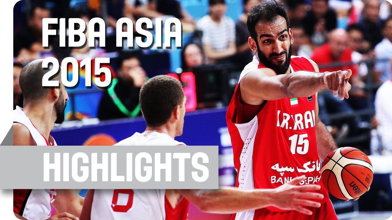 Palestine v Iran - Group E - Game Highlights - 2015 FIBA Asia Championship