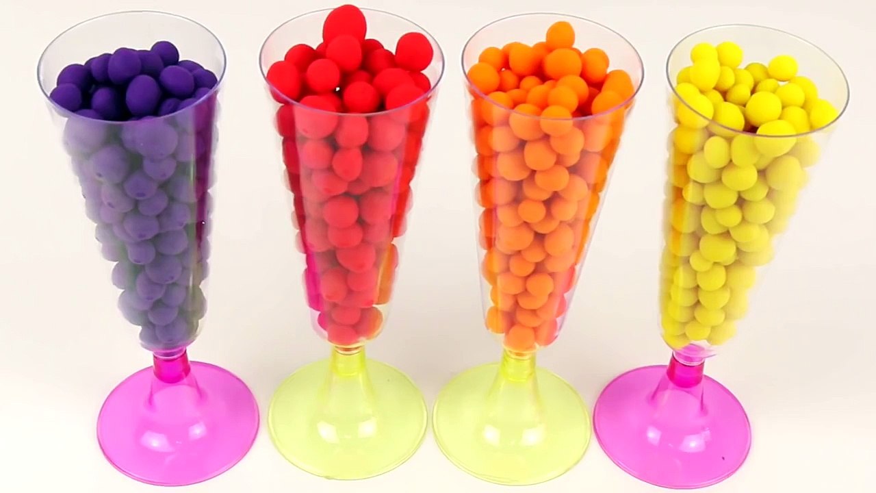 Play Doh Rainbow Dippin Dots Surprise Toys Peppa pig Angry Birds Cars