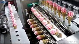 VOJTA Ice Cream Equipment extrusion line cone wave