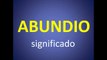 significado de los nombres - ABUNDIO - significado del nombre su origen y mas