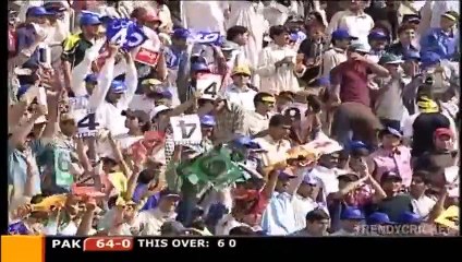 BOOM BOOM  Shahid Afridi 80  52  vs India  2nd ODI Rawalpindi  2004