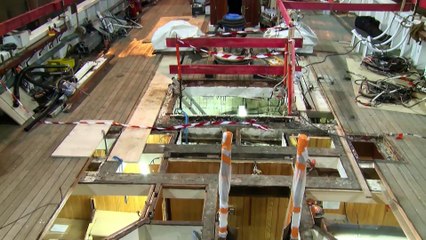 Arrêt technique majeur de la goélette Belle Poule