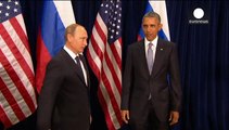 پوتین و اوباما در فضایی «سرد و سنگین» با یکدیگر دیدار کردند