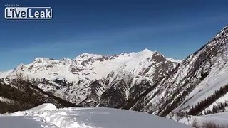 Painful Ski Crash