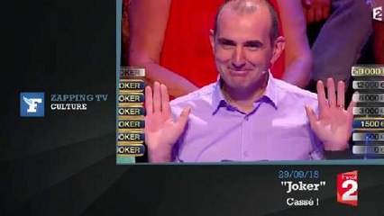 Zapping TV : un candidat casse une tablette tactile sur France 2