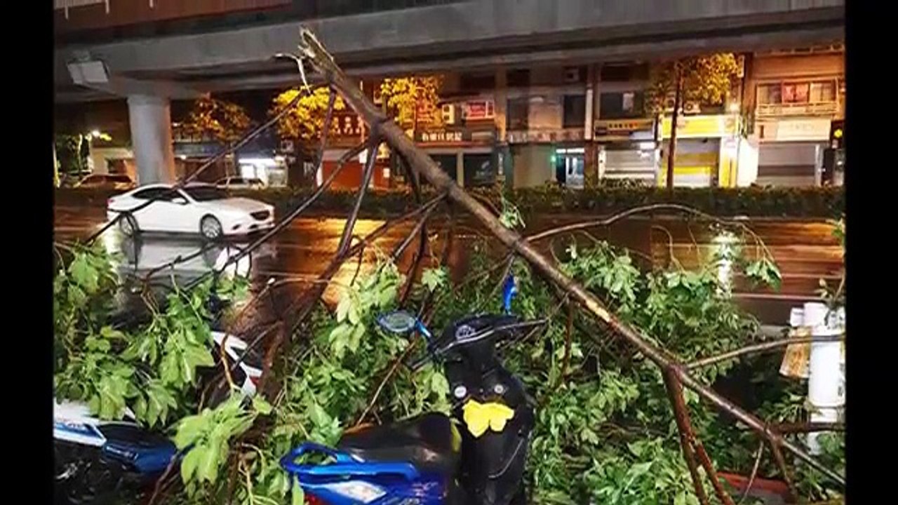 Typhoon kills 2 people, injures 324 in Taiwan