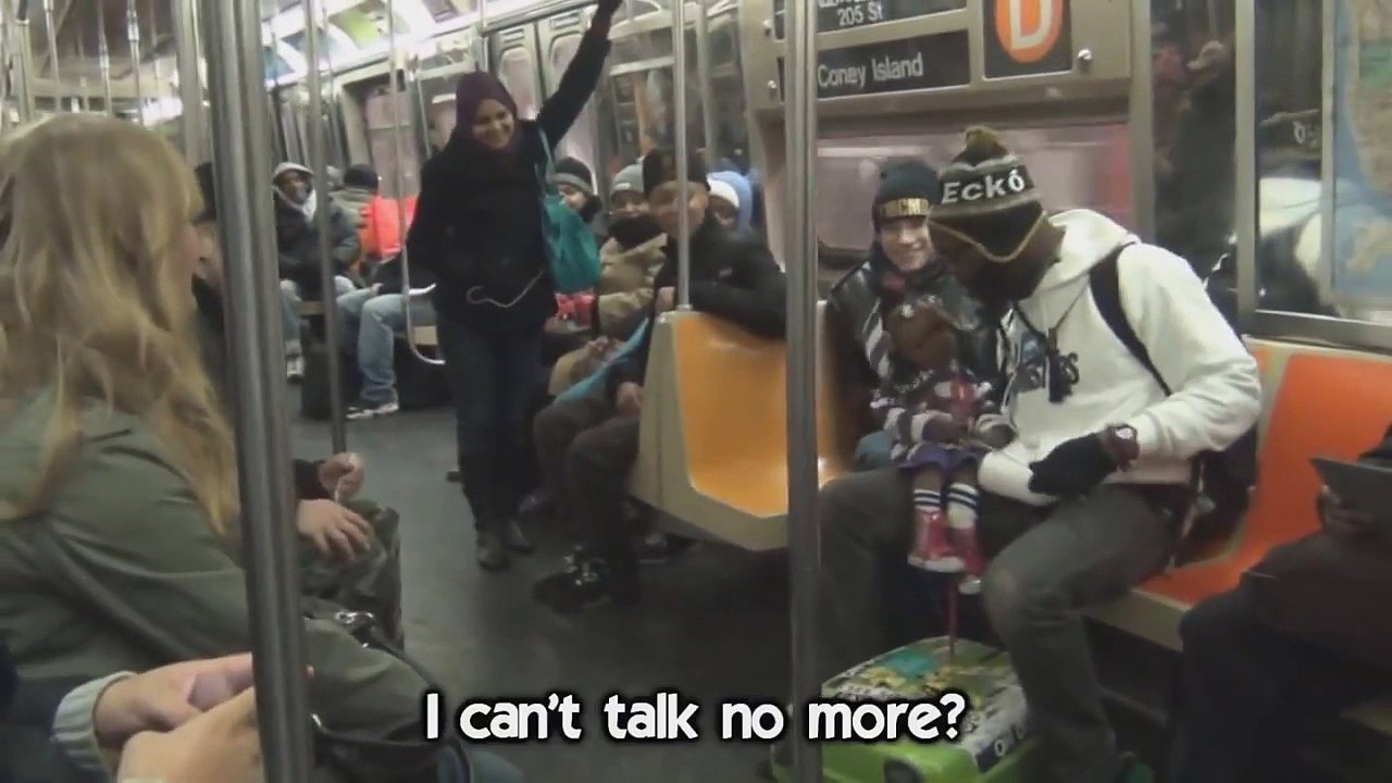 Ventriloquist Picking Up Girls On The Subway(Part 1)