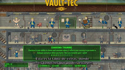 Sistema de personajes de Fallout 4