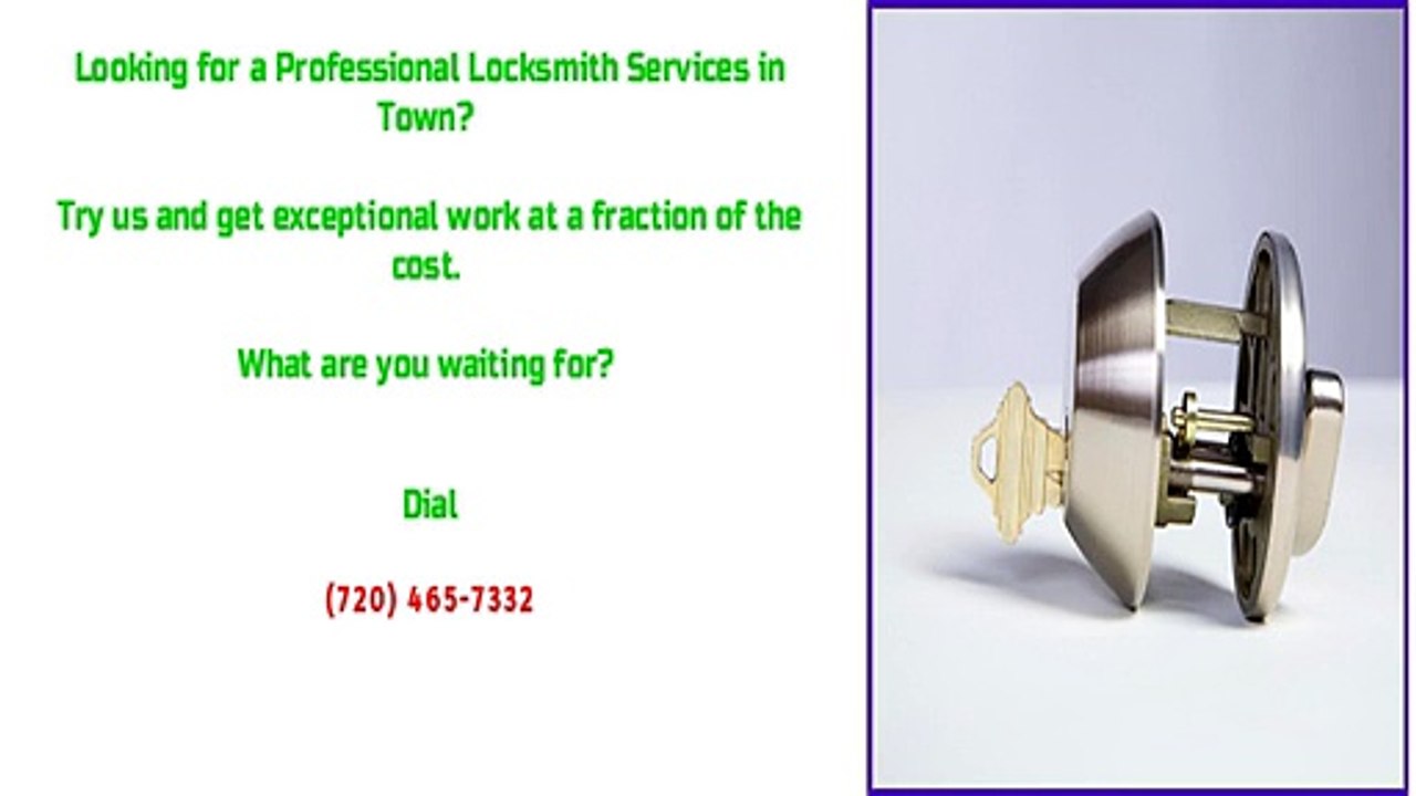 Automotive Locksmith Service in Henderson, CO