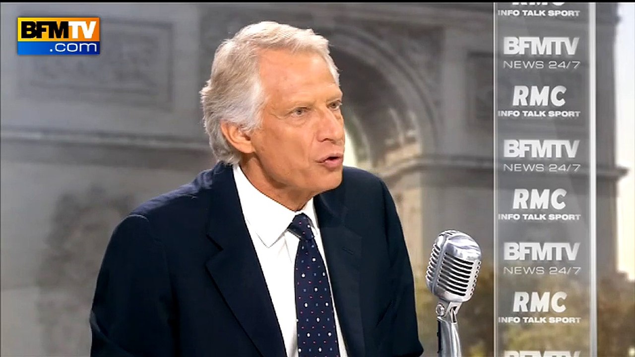 Villepin: "Il faut agir et se moquer des communicants"
