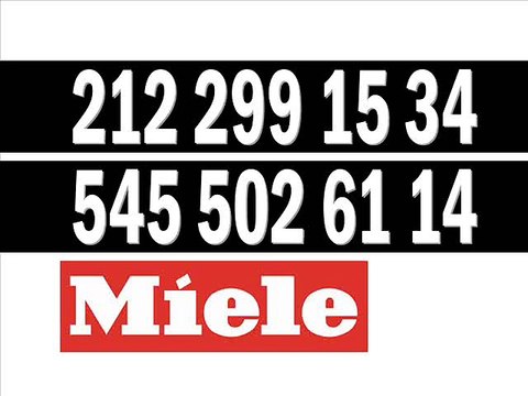 Ortaköy Miele Servis 0212 299 15 34 - 0545 502 61 14