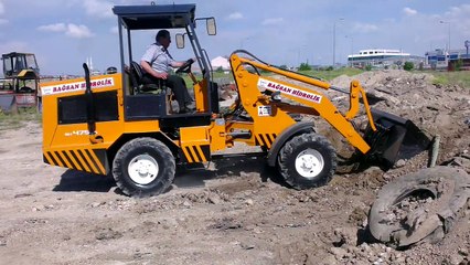 Bağsan Hidrolik Tek Çeker Belden Kırma Yükleyici
