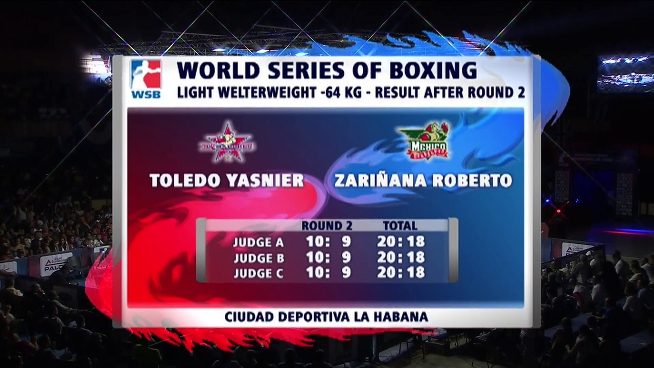 WSB Season 5 Semifinals C1 Cuba vs Mexico  - ToledoLopez vs ZarinanaGomez