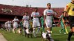 São Paulo Players Came on the Pitch with Dogs. São Paulo vs Palmeiras 1-1