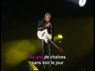 KARAOKE JOHNNY HALLYDAY - Gabrielle