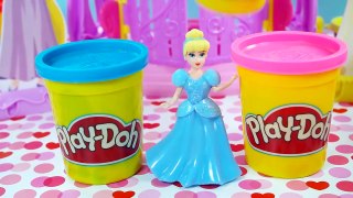 Disney Princess Cinderella Play Doh Dress Playdough toy video for girls & kids