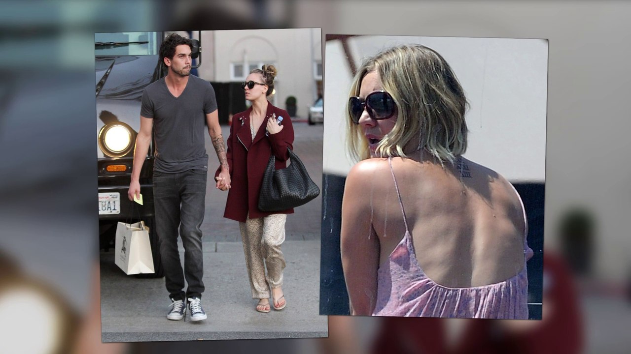 Lassen sich kaley cuoco und ryan sweeting ihre tattoos entfernen?