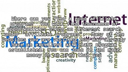 Profiting With Affiliate Programs