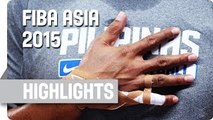 Philippines v Iran - Group E - Game Highlights - 2015 FIBA Asia Championship
