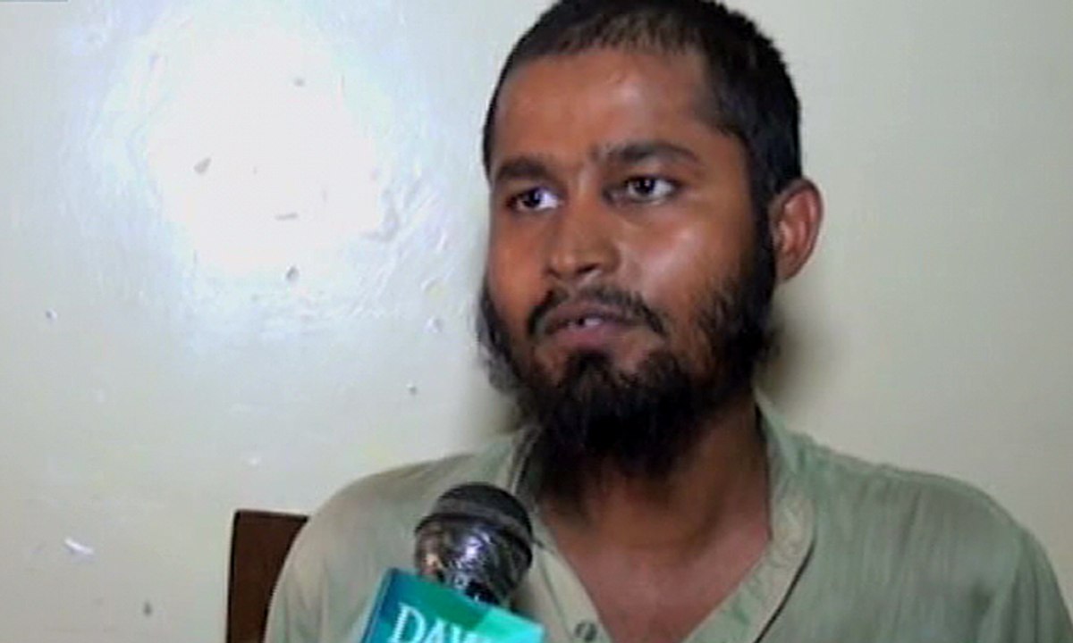 Disabled Young student got first position in M.A