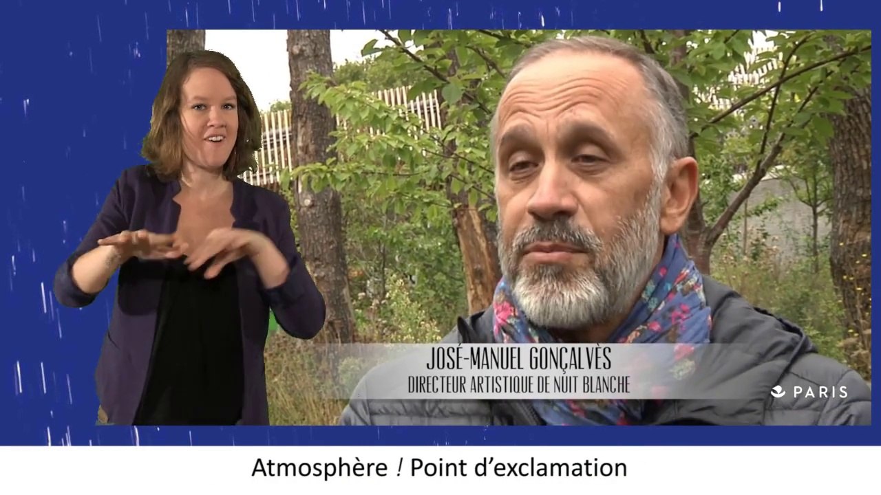 Nuit Blanche 2015 : Le directeur artistique présente sa Nuit – retranscrit en Langue des Signes Française