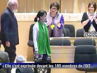 A Genève, Aung San Suu Kyi lance un appel pour le développement de la Birmanie