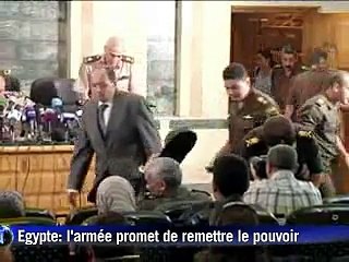 La place Tahrir au Caire se prépare à une manifestation contre l'armée