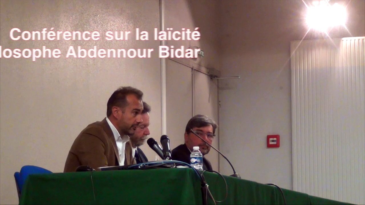 Conférence d'Abdennour Bidar sur la laïcité
