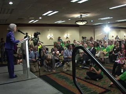 Jill Stein, candidate écologiste à la présidentielle américaine