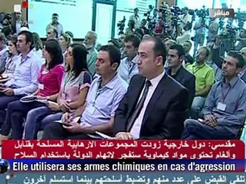 Syrie: Damas menace d'user d'armes chimiques en cas d'intervention étrangère