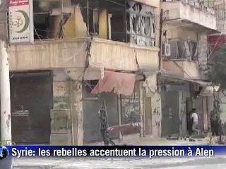 Syrie: les rebelles bombardent un aéroport près d'Alep, raid sanglant plus au sud