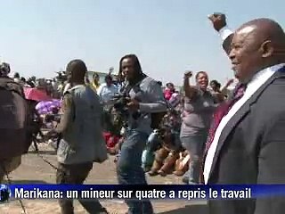 Marikana: la direction de la mine cherche l'apaisement après la fusillade