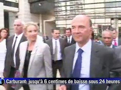 Les prix à la pompe vont baisser de 6 centimes par litre au maximum