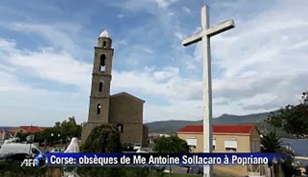 Corse: un millier de personnes aux obsèques d'Antoine Sollacaro