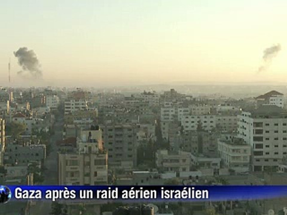 Gaza: 5 Palestiniens et 3 Israéliens tués au 2e jour de l'opération israélienne